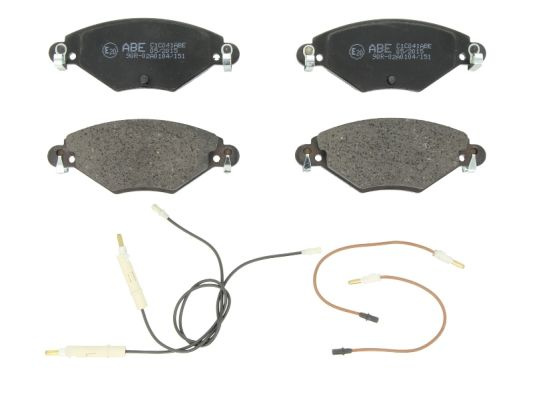 ABE set placute frana,frana disc montare punte fata C1C041ABE la masina CITROEN C5 I Break (DE_) 2001 2002 2003 2004