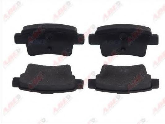 Abe set placute frana spate pt citroen c4 picasso, c4 grand picasso