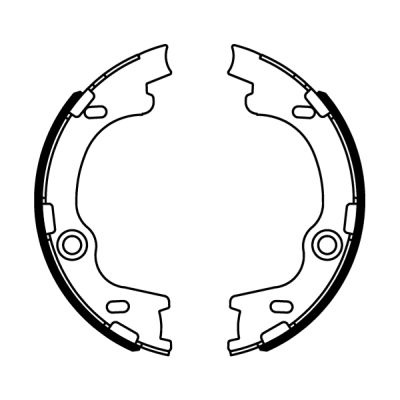 ABE Set saboti frana montare puntea spate C00325ABE la HYUNDAI TUCSON (TL, TLE) 2015 2016 2017 2018 2019 2020