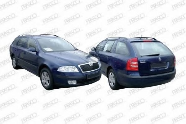 Acoperire fata SKODA OCTAVIA II Combi (1Z5) (2004 - 2013) PRASCO SK0243210 piesa NOUA