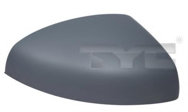 Acoperire oglinda exterioara AUDI A1 (8X1, 8XF), AUDI A1 Sportback (8XA, 8XK) - TYC 302-0097-2