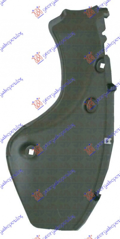 Acoperire plastica a bratului barei din spate dreapta pentru Toyota Rav 4 2010, 2011, 2012