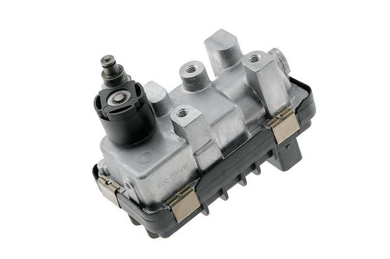 ACTUATOR SERVOMOTOR TURBOSUFLANTA VW TOUAREG 2002->2010 , element de ajustare reglat electric (actuator), pentru 3.0 V6 TDI-176 KW;