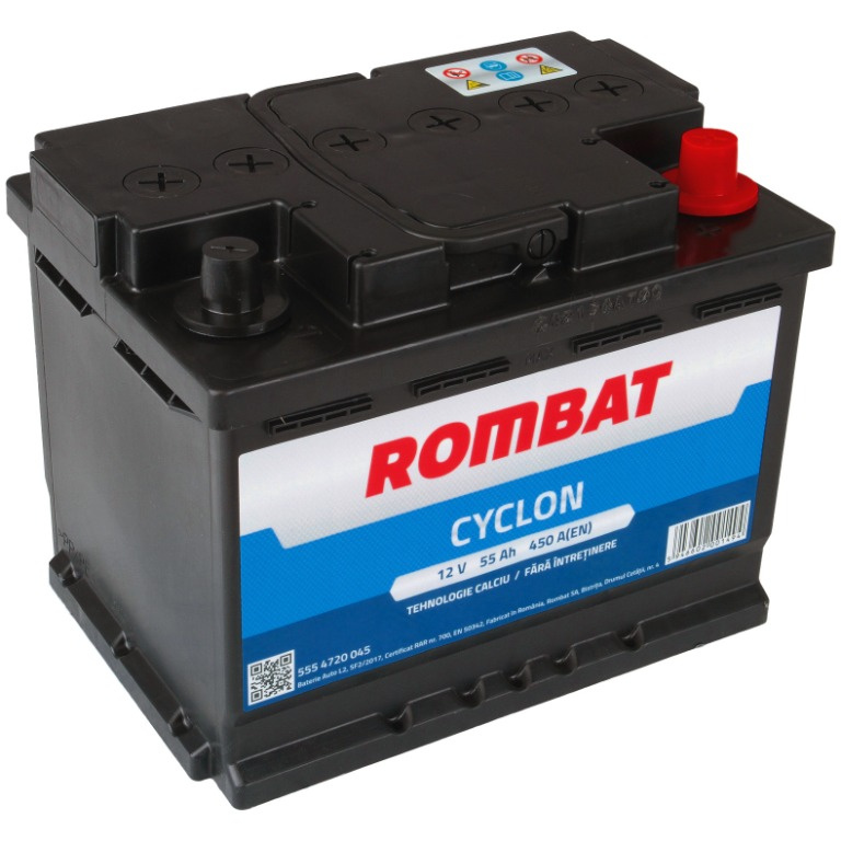 Acumulator Rombat Cyclon 55 Ah 5554720045 ⭐⭐⭐⭐⭐