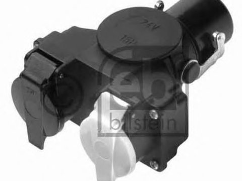 Adaptor priza 09734 FEBI BILSTEIN pentru Bmw Seria 6 Vw Passat Vw Golf Bmw Seria 7 Skoda Superb Vw Beetle Vw New Vw Novo Mercedes-benz Actros Mercedes-benz Atego