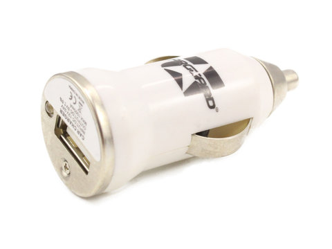 Adaptor priza bricheta USB -alb 55026WH MNC