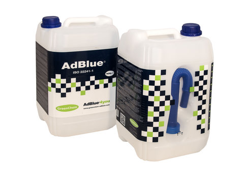Aditiv AdBlue cu palnie umplere, pentru motor diesel euro 6, GREENCHEM 10L