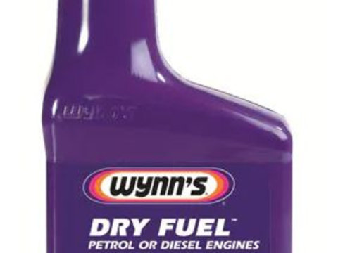 Aditiv benzina si motorina absorbtie apa din combustibil Dry Fuel WYNN'S 325ml