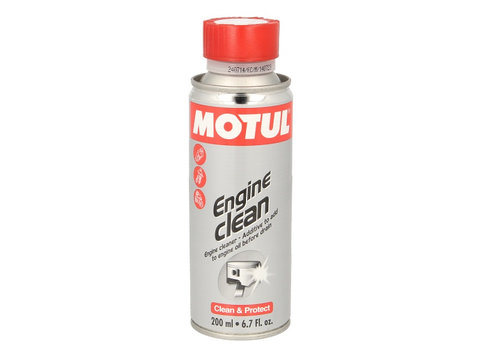 Aditiv ulei pentru curatare motor motocicleta MOTUL Engine Clean 200ml