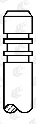 AE Supapa admisie V94081 pentru masina SKODA OCTAVIA I Combi (1U5) AGU; ARZ; ARX; AUM 1781cc 150cp 110kW 1998 1999 2000 2001 2002 2003 2004 2005 2006 2007 2008 2009 2010
