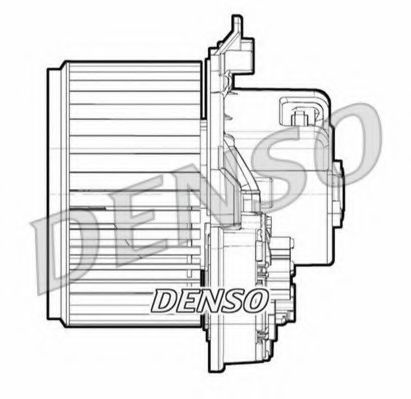Aeroterma (ventilator) habitaclu FIAT BRAVO II (198) (2006 - 2016) DENSO DEA09072