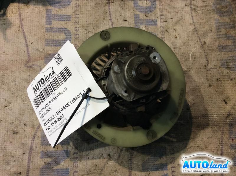 Aeroterma ventilator Habitaclu Incalzire 2 Pini Renault MEGANE I BA0/1 1996-2003