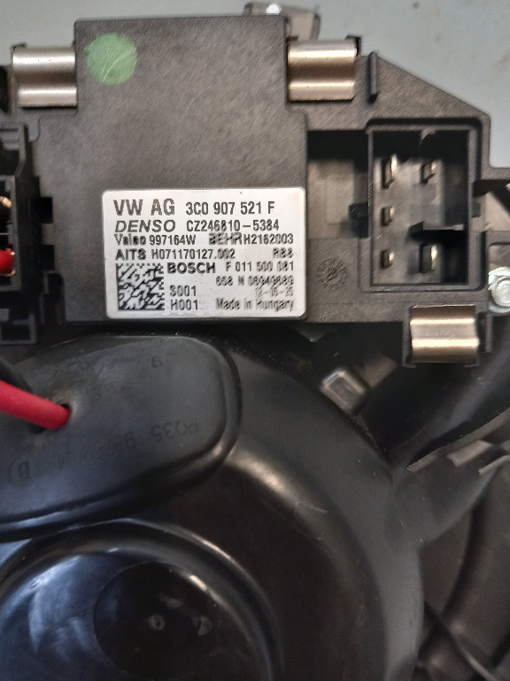 Aeroterma / Ventilator habitaclu SKODA S
