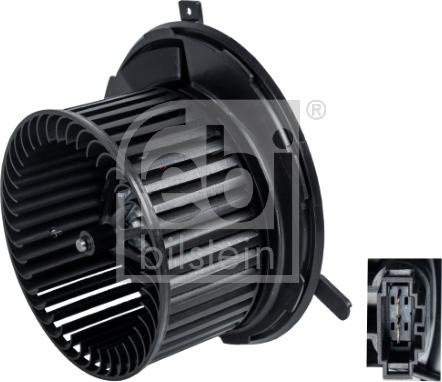 Aeroterma ventilator habitaclu VW TOURAN (1T1, 1T2), Dubita, 02.2003 - 05.2010 Febi Bilstein 34726