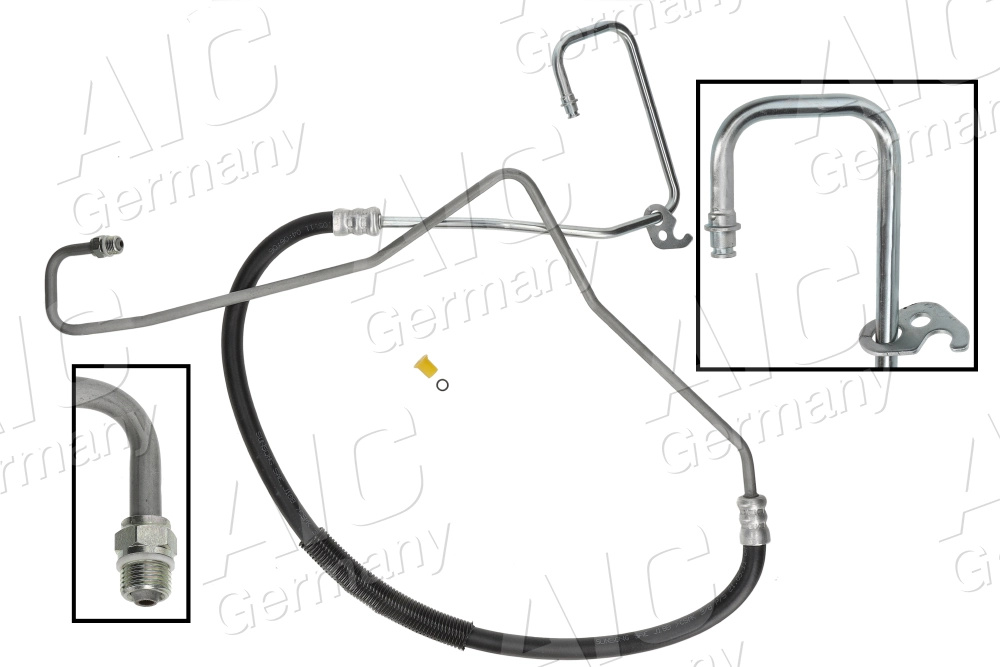 AIC Furtun hidraulic, sistem de directie 58457 montare de la pompa hidraulica la caseta de directie pentru FORD FUSION (JU_) 2002 2003 2004 2005 2006 2007 2008 2009 2010 2011 2012
