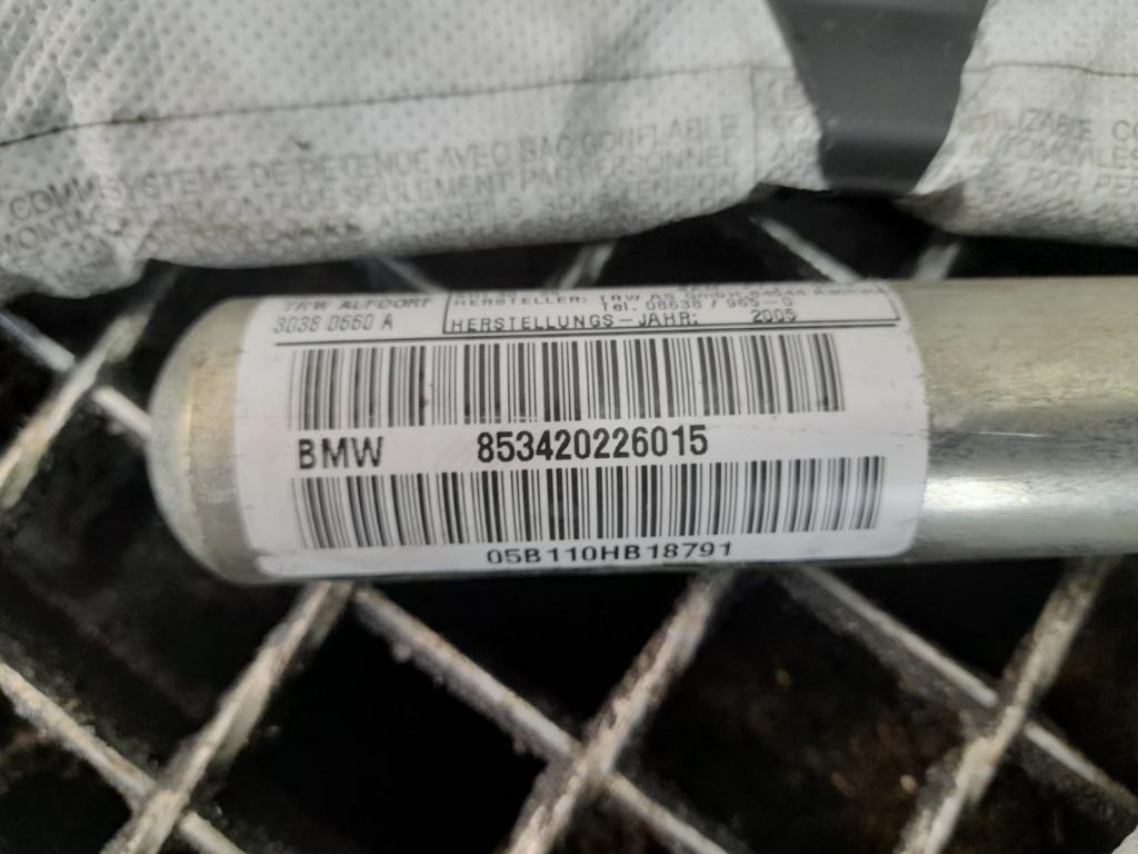 Airbag cortina dreapta 853420226015 BMW 