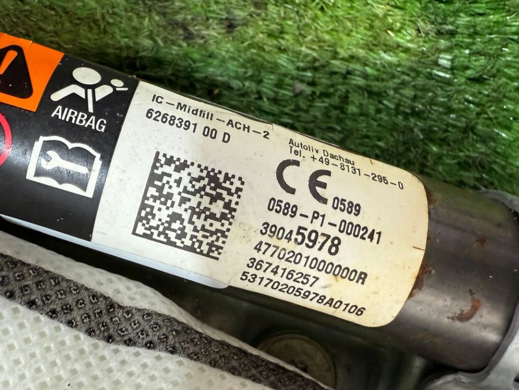 AIRBAG CORTINA DREAPTA OPEL CORSA E 1.4 