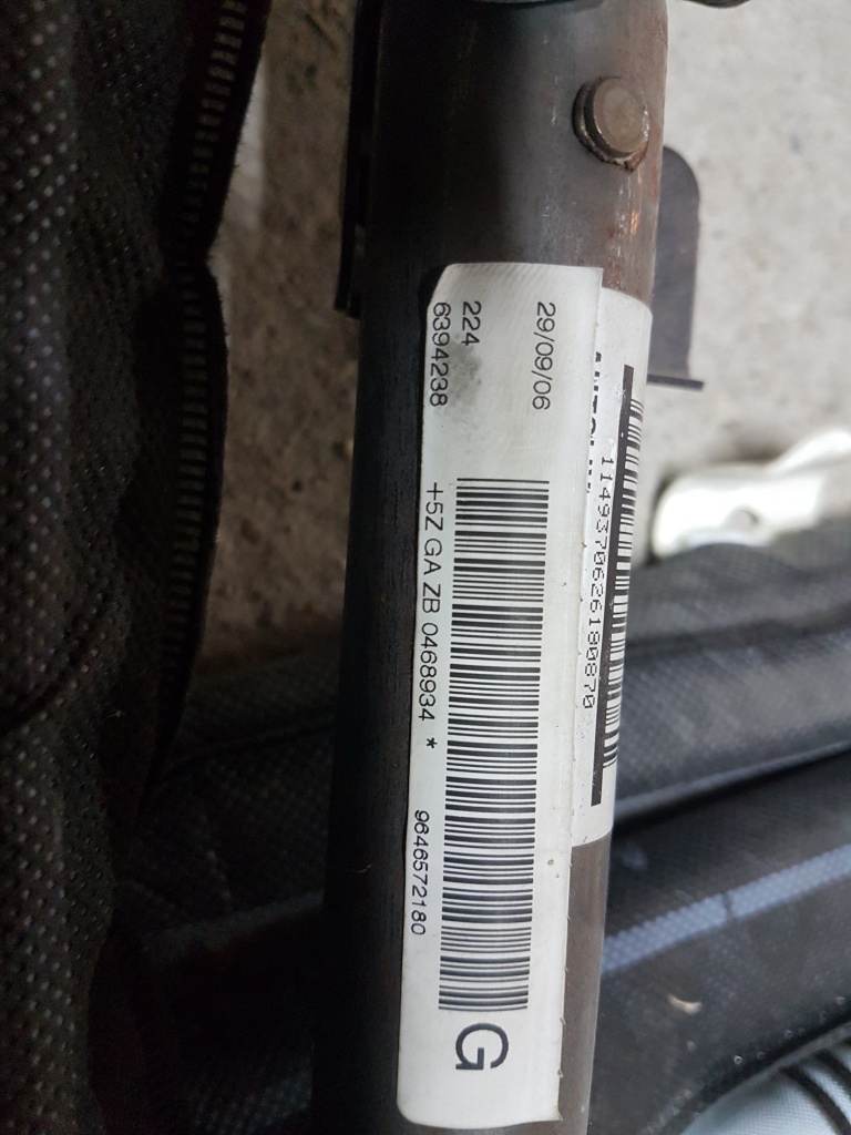 Airbag cortina stanga Citroen C4 cod : 9
