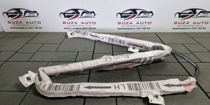 Airbag cortina stanga Cod: 34206934D Citroen C3 Cactus [2015 - 2020] 1.6 Diesel