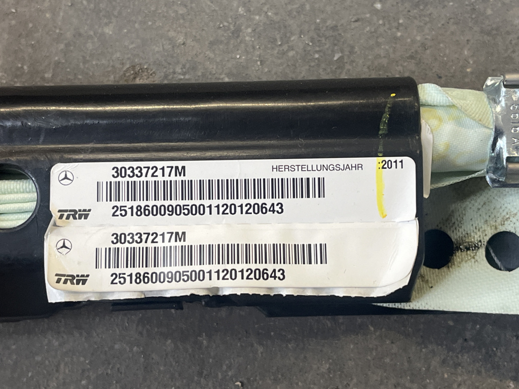 Airbag cortina stanga Mercedes Benz R Cl