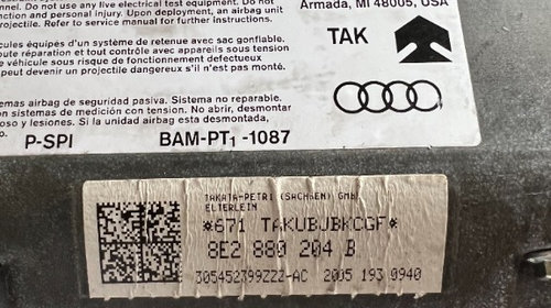 Airbag Pasager Audi A4 B7 2004 - 2008 Co