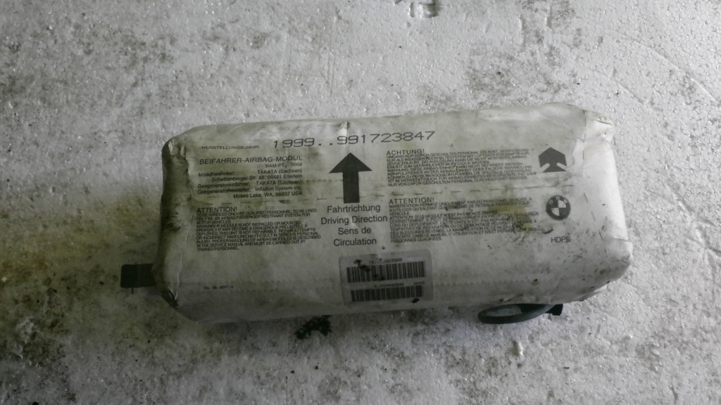 AIRBAG PASAGER, BMW SERIA 3 E46, 2002