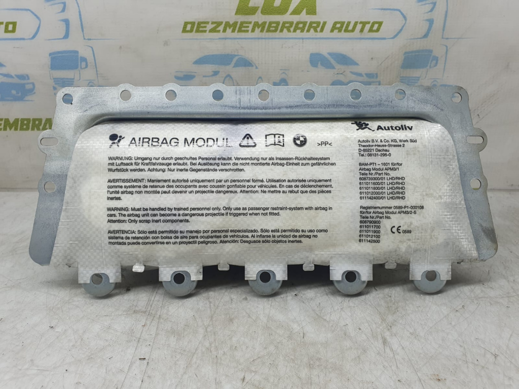 Airbag pasager BMW Seria 5 F07 [2009 - 2013] 3.0 d n57d30a