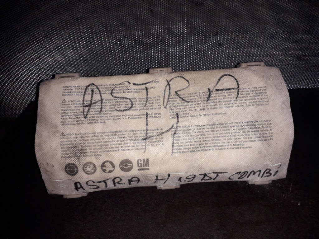 Airbag Pasager Opel Astra H Combi Z19DT cu DPF Gri Z157 24451349