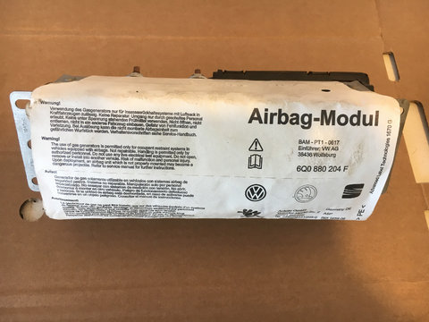 Airbag pasager skoda fabia 1 berlina 1999 - 2007 cod: 6q0880204