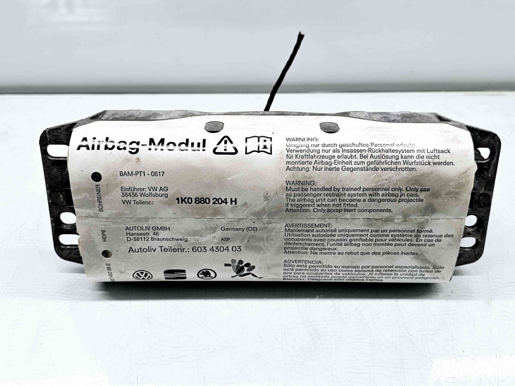 Airbag pasager Skoda Octavia 2 (1Z3) [Fabr 2004-2013] 1K0880204H
