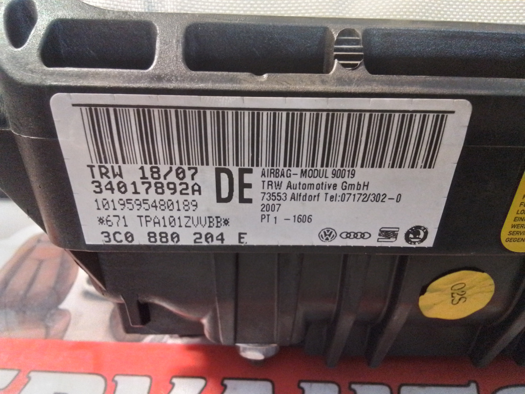 Airbag pasager Volkswagen Passat B6 3C (