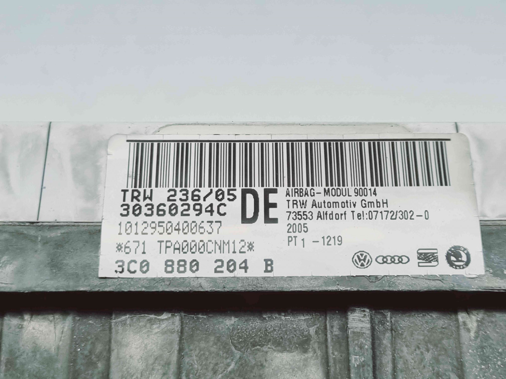 Airbag pasager Volkswagen Passat B6 Vari