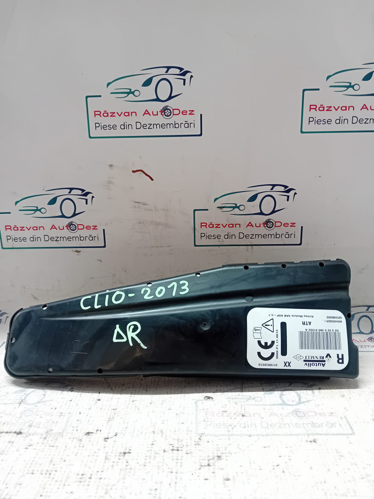 Airbag scaun dreapta fata Renault Clio 3 2013, 985H05592R
