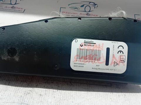 Airbag scaun dreapta fata Renault Grand Scenic 2014, 985H09680R