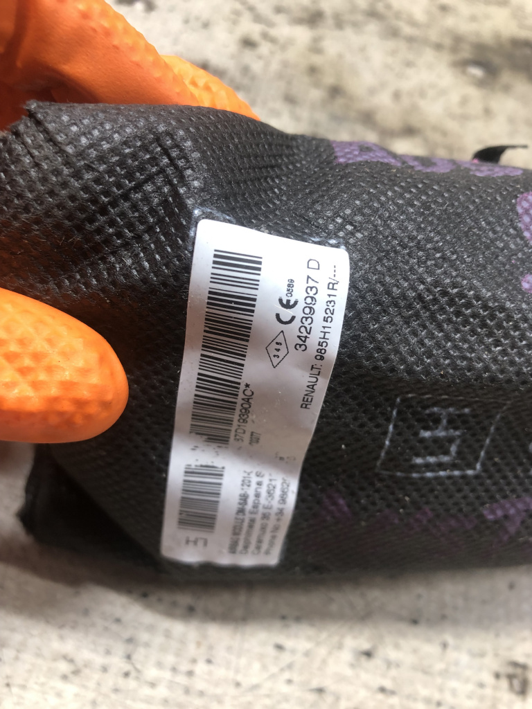 Airbag scaun stanga fata Dacia Duster - 