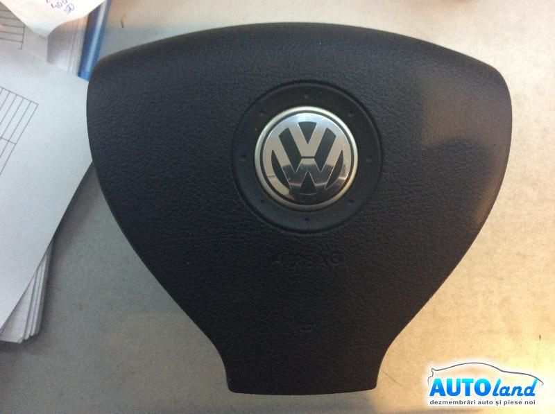 Airbag Sofer 1k0880201bj 3 Spite, cu O Singura Mufa Probleme La Emblema Volkswagen GOLF V 1K1 2003
