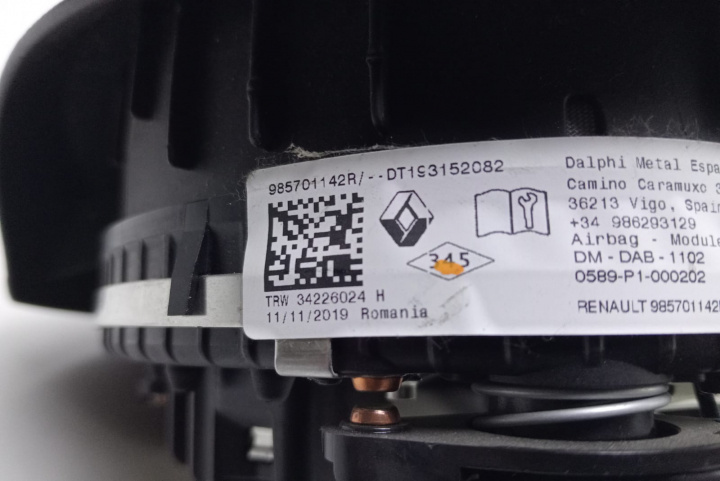 Airbag volan 985701142R Dacia Sandero 2 