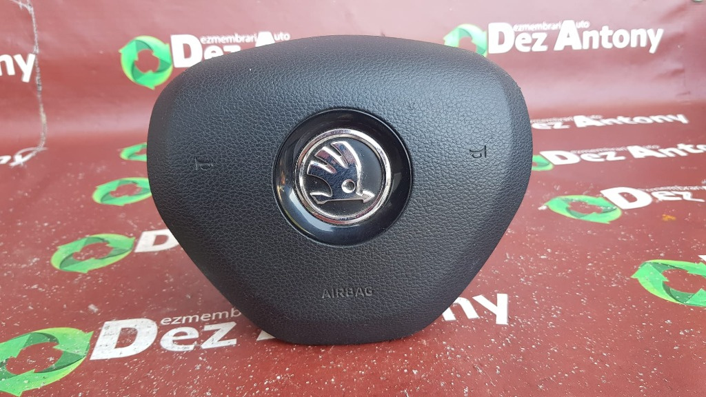 Airbag volan Skoda Octavia 3 2013 2014 2015 2016 2017 cod 5E0880201B