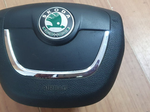 Airbag volan skoda octavia II facelift cod 3t0880201b