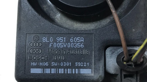 Alarma / Sirena originala Audi A8 4E Fac