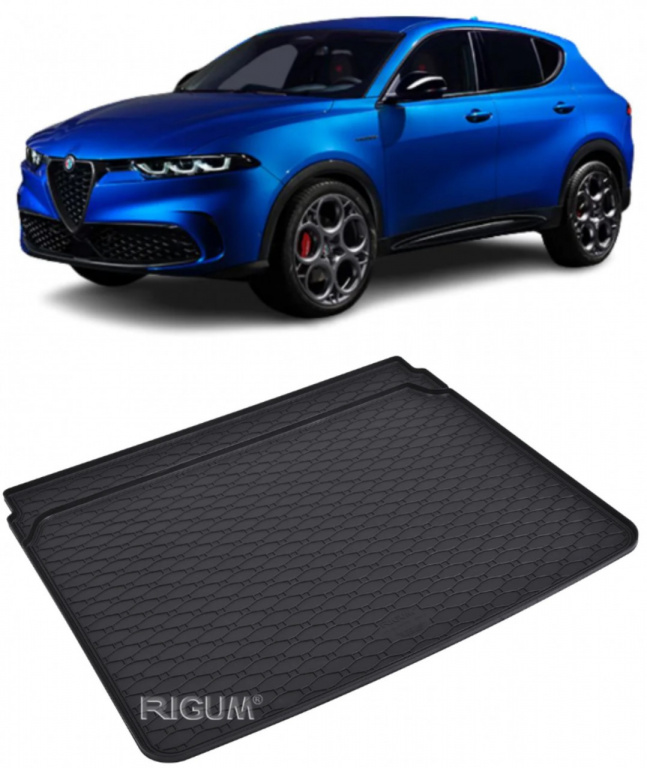 Alfa Romeo Tonale Tavita pentru portbagaj din cauciuc, compatibila Alfa Romeo Tonale PHEV Q4 fabricatie 11.2022 - prezent, caroserie suv, portbagaj superior 401011*4*2024*185