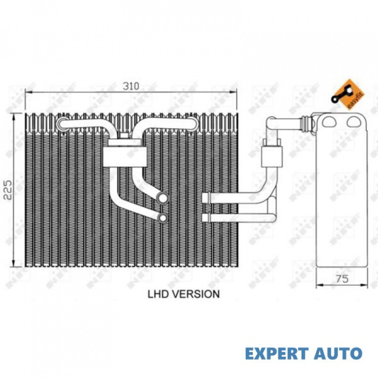 Alte piese sistem climatizare Saab 9-5 combi (YS3E) 1998-2009 #2 125SA12001