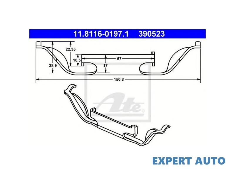 Alte piese sistem franare BMW 5 Touring (E39) 1997-2004 #8 11811601971
