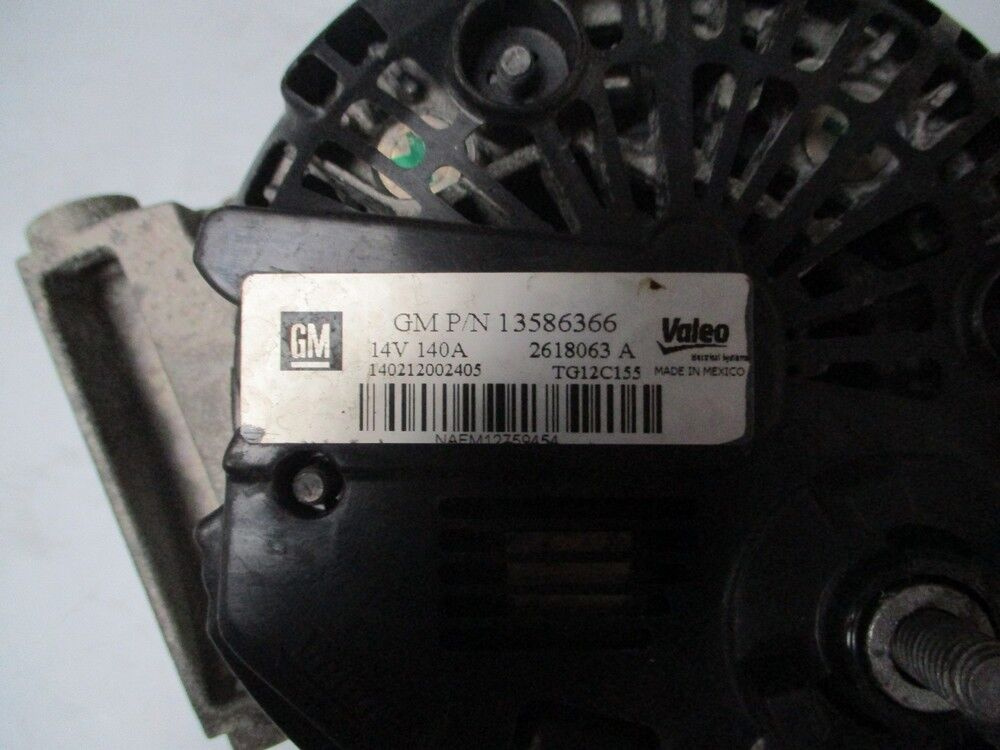 Alternator 1.6 140 A, Opel Insignia, Astra J, Zafira C,Meriva B, Cascada 13586366