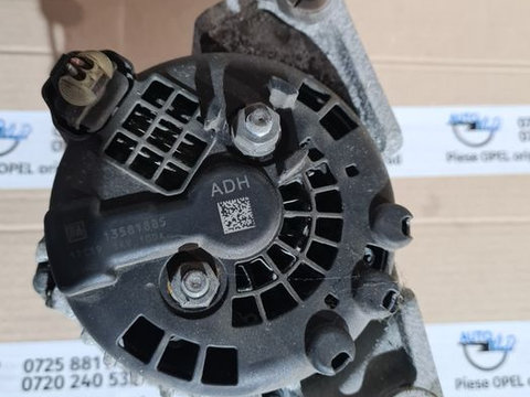 Alternator 13581885 ADH 100 A Opel Astra J Zafira C 1.4i Turbo benzina