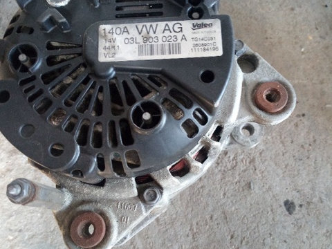 Alternator 140A Valeo, cod 03L903023A, VW Tiguan (5N), 2.0 TDI