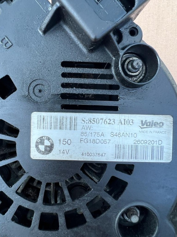 Alternator 2609201D BMW 320D E90 LCI Facelift din 2010 150A