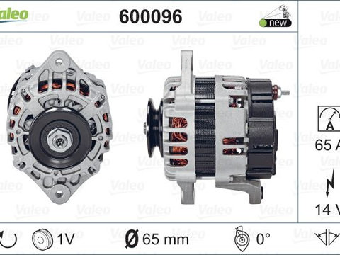 Alternator 600096 VALEO pentru Chevrolet Matiz Chevrolet Spark Daewoo Matiz Chevrolet Beat