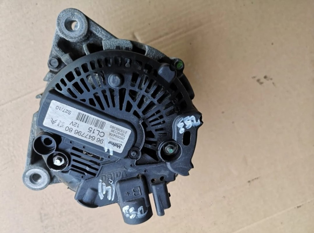 Alternator 9HL 9HR 1.6 hdi an fab 2009-2