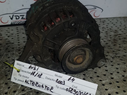 Alternator Audi A4 1.6 Benzina An 2003 Cod 058903016B